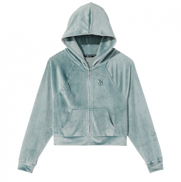 Victoria's Secret Green Hoodie - Picture 5 of 5